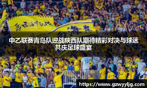 中乙联赛青岛队迎战陕西队期待精彩对决与球迷共庆足球盛宴