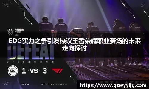 EDG实力之争引发热议王者荣耀职业赛场的未来走向探讨